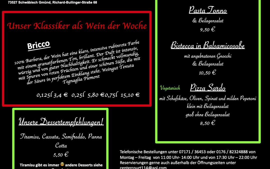 Wochenkarte KW 42/2023