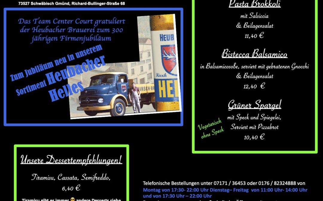 Wochenkarte KW 19/2025