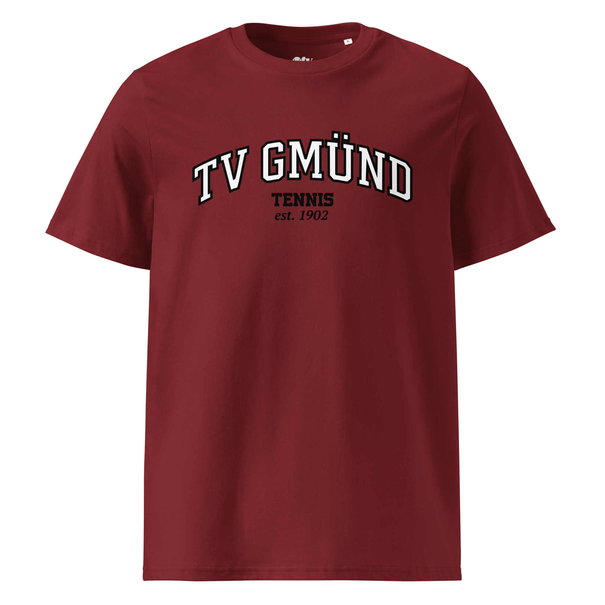 TV Gmünd - College Schriftzug | Unisex-Bio-Baumwoll-T-Shirt – Bild 2