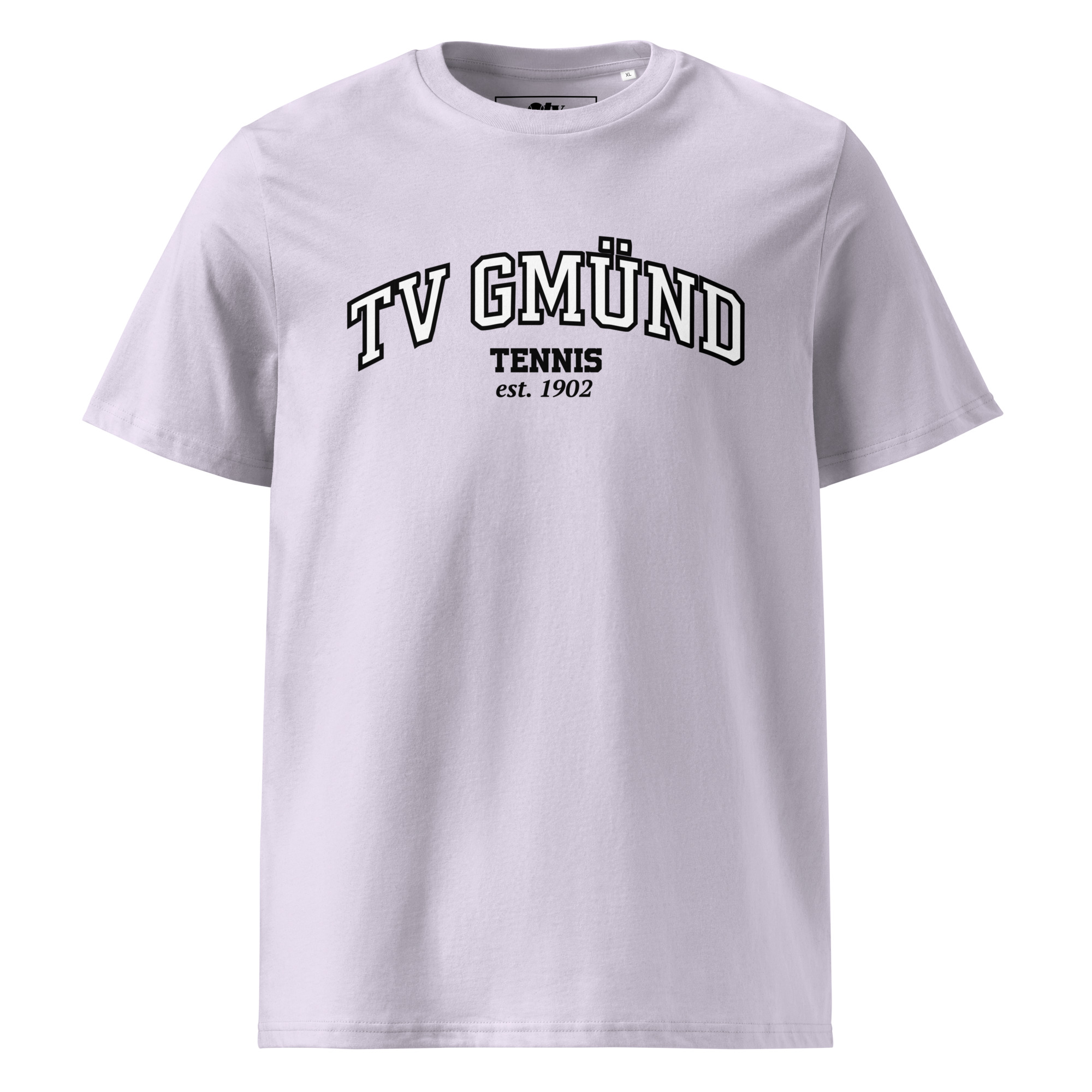 TV Gmünd - College Schriftzug | Unisex-Bio-Baumwoll-T-Shirt