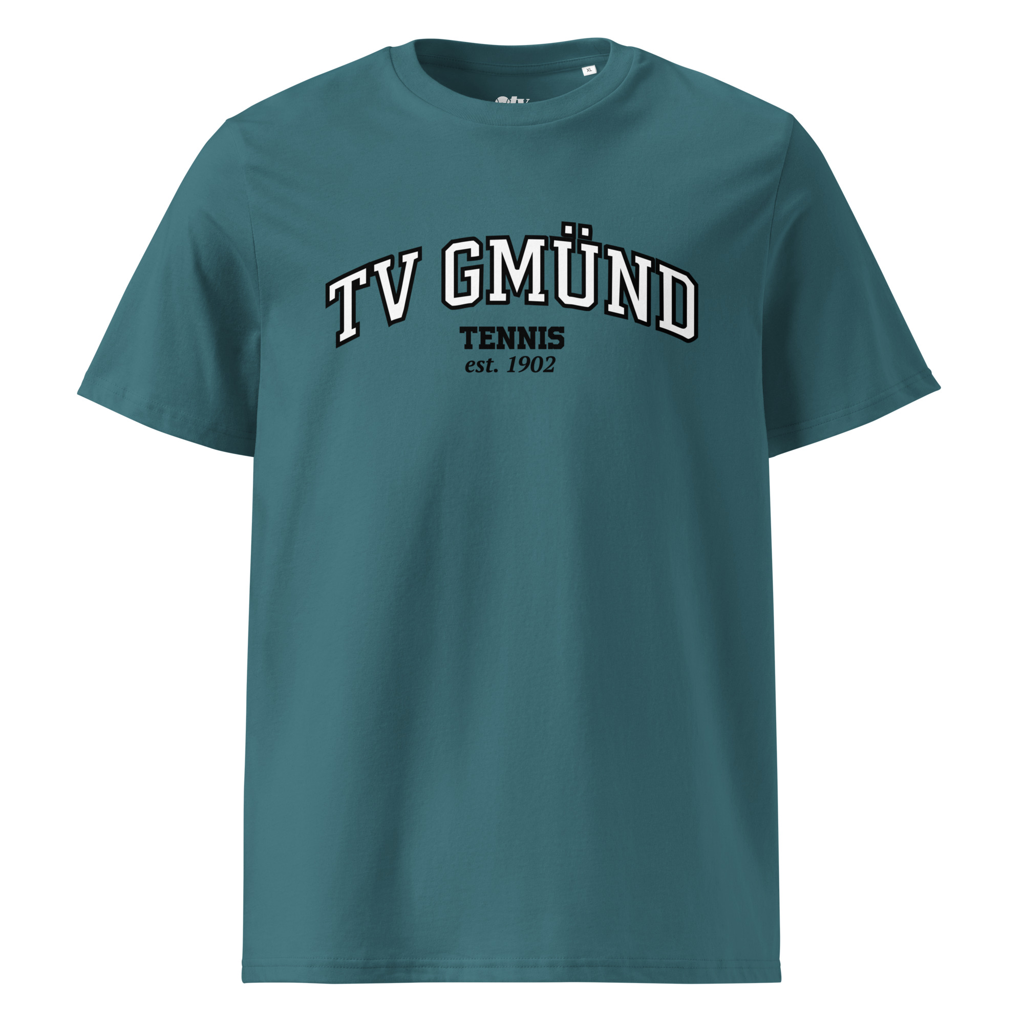 TV Gmünd - College Schriftzug | Unisex-Bio-Baumwoll-T-Shirt – Bild 3