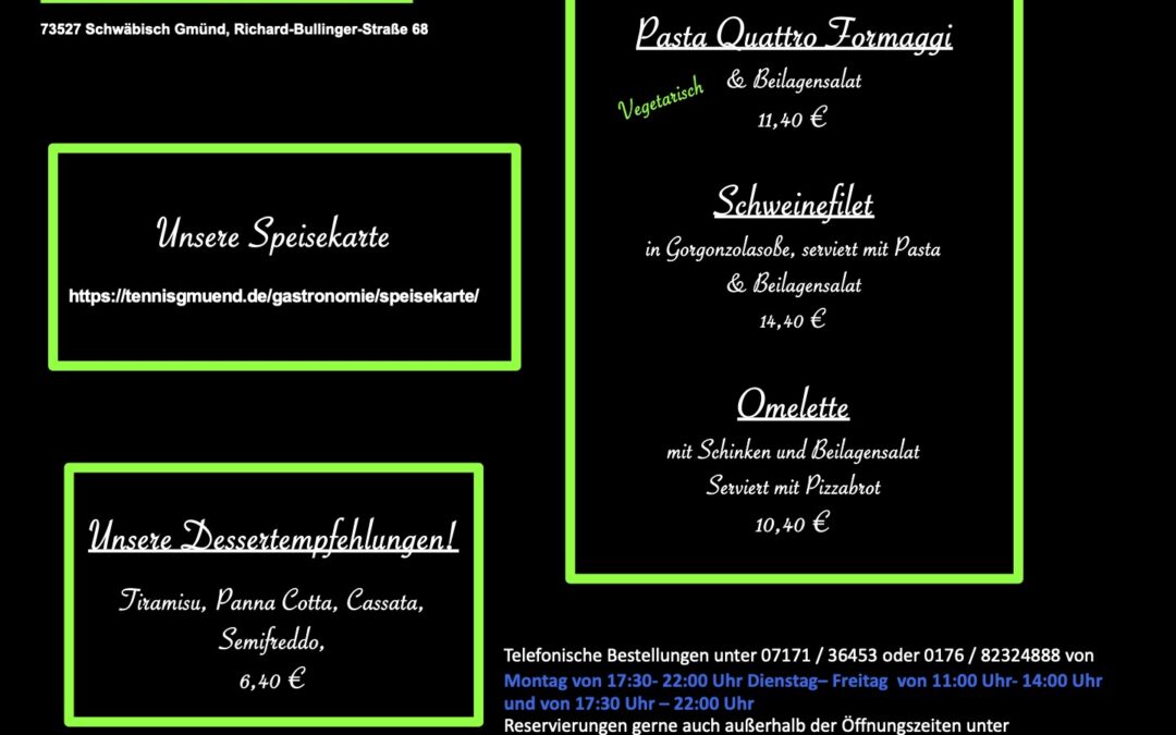 Wochenkarte KW 43/2025