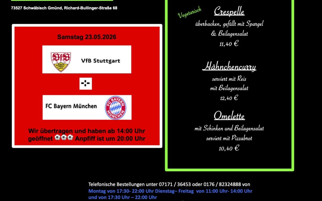 Wochenkarte KW 21/2026